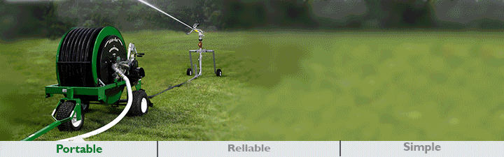 Hose-reel sprinklers, advanced technology for the water resource