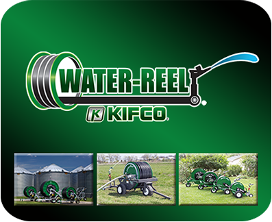 Water Reels  Portable Hard Hose Irrigation Travelers by Kifco